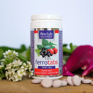 Ferrotabs - Szerves vas tabletta (Vas + Réz + Cink + C vitamin)