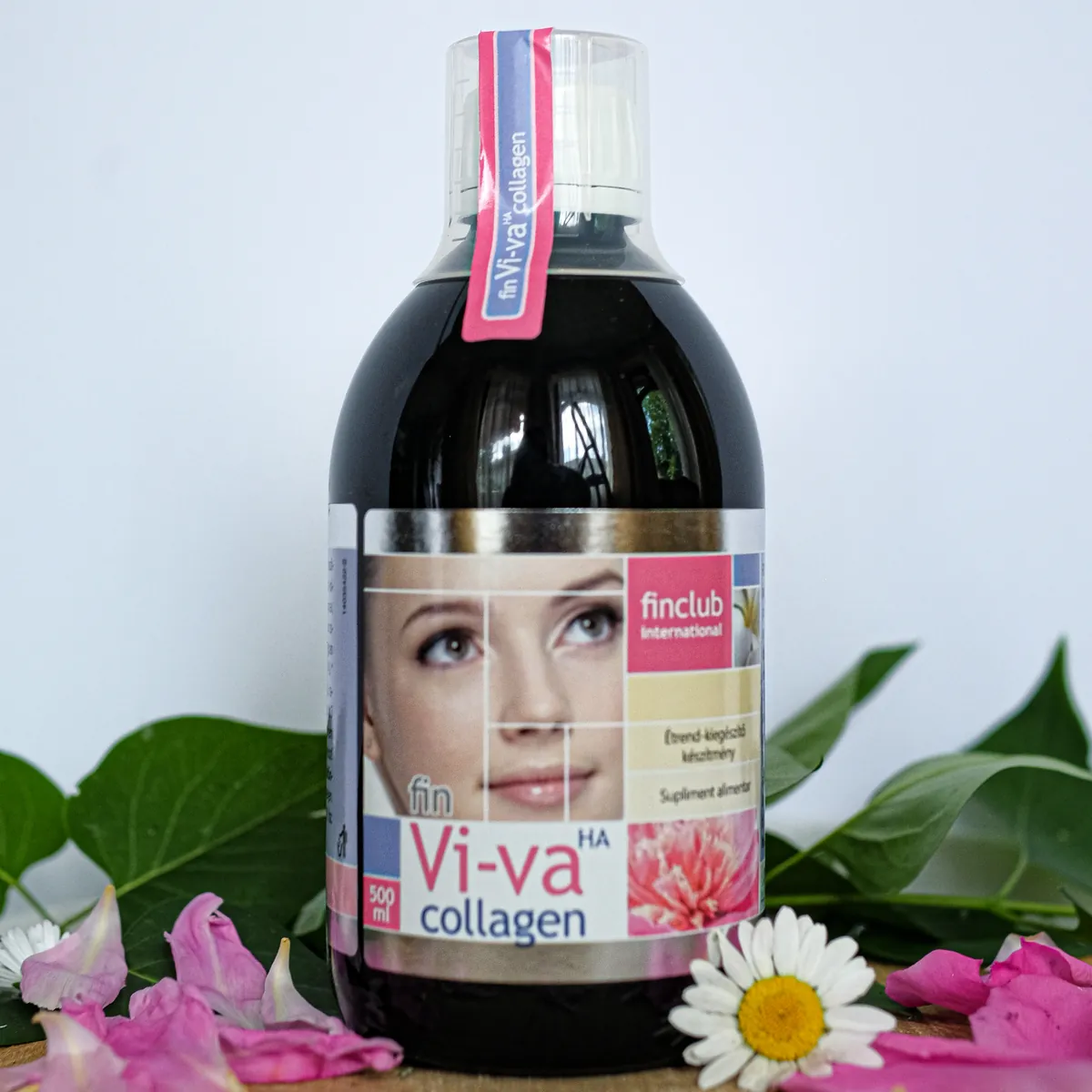 Vi-va collagen III. tipusú hal-kollagén peptid + mikrokapszulás hialuronsav