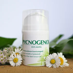 fin Pycnogenol gél - Kozmetikum pycnogenolból - Anti-ageing, arcra, dekoltázsra, kézfejre